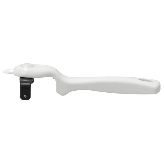 Ritter 2291026 Litter Peeler, White - Carbon Steel Blade, Comfort Grip, For Potatoes & Vegetables