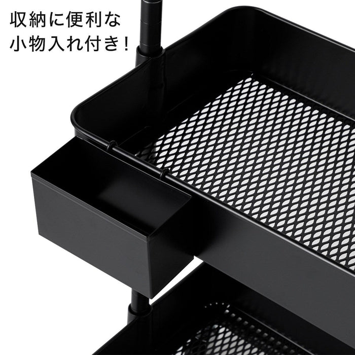 STEEL WAGON TROLLEY 3 BK
