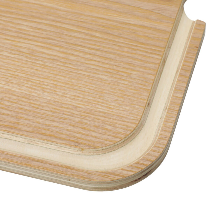 NON-SLIP WOOD TRAY FOR STEEL WAGON TROLLEY S