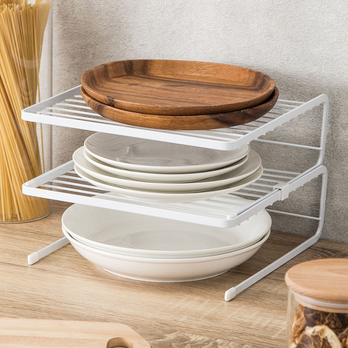 2-TIER PLATE RACK FLAT