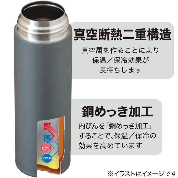 STAINLESS STEEL MUG BOTTLE WITH HANDLE 510ML NV