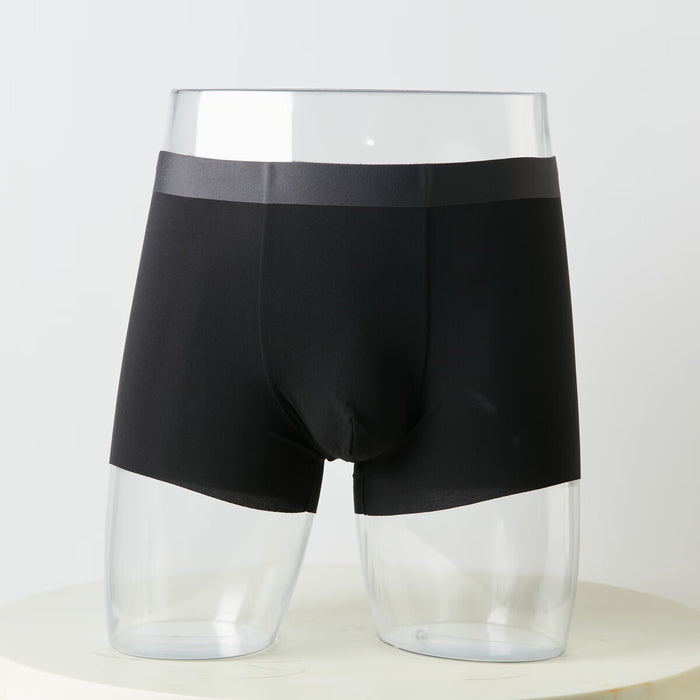 MEN MODAL SEAMLESS UNDERWEAR BK L