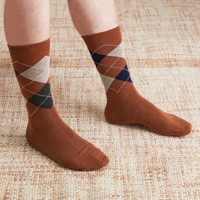 MEN SOCKS DIAMOND BR