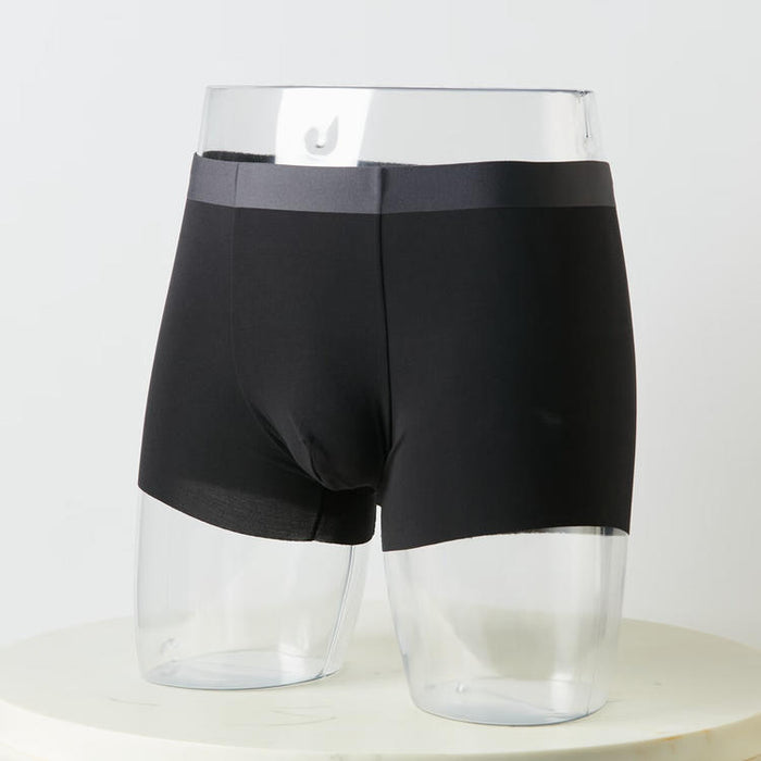 MEN MODAL SEAMLESS UNDERWEAR BK L