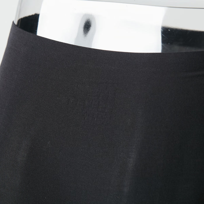WOMEN MODAL SEAMLESS BOXER BK XXL