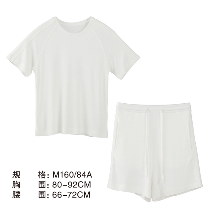 W PAJAMAS AIR MESH SET WH M