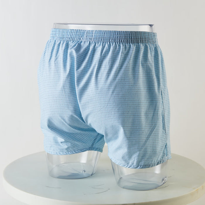 MENS WOVEN COTTON UNDERWEAR BL L