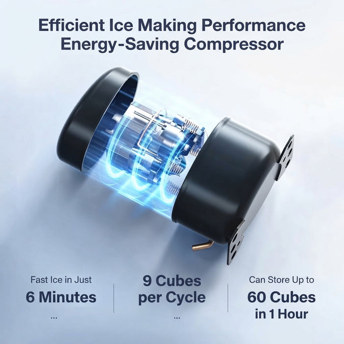 INSTANT ICE MAKER 001 1.2L WH BS