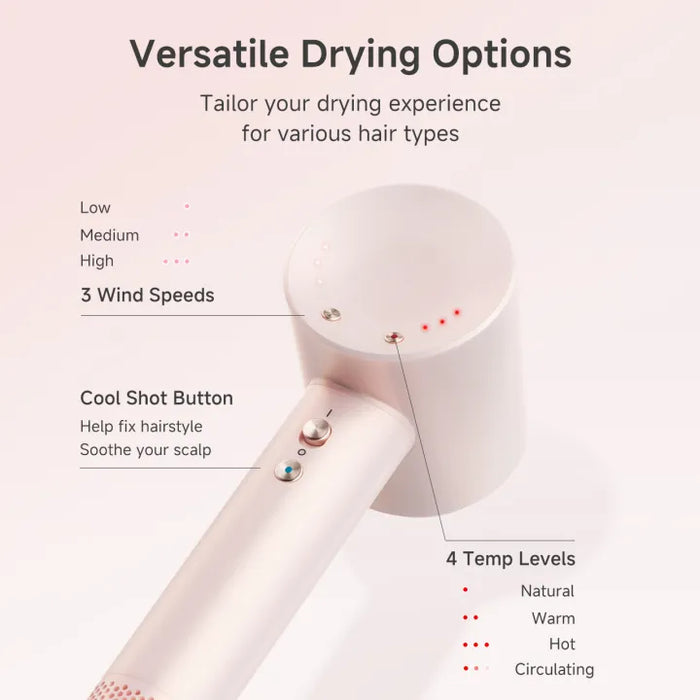 HIGH-SPEED HAIR DRYER 010 WH