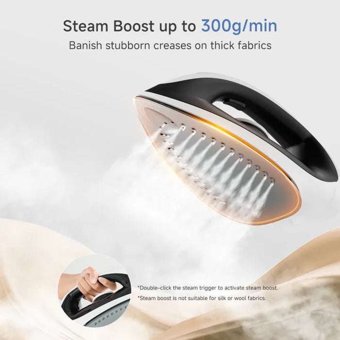 STEAM STATION IRON 021-BLACK AND WHITE-EU