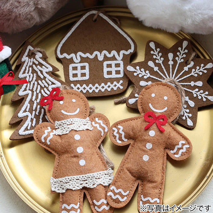 CHRISTMAS ORNAMENT COOKIE 3P D N5GL
