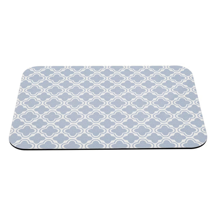 SOFT BATHMAT 29X39 QUARTERFOIL BL NA02