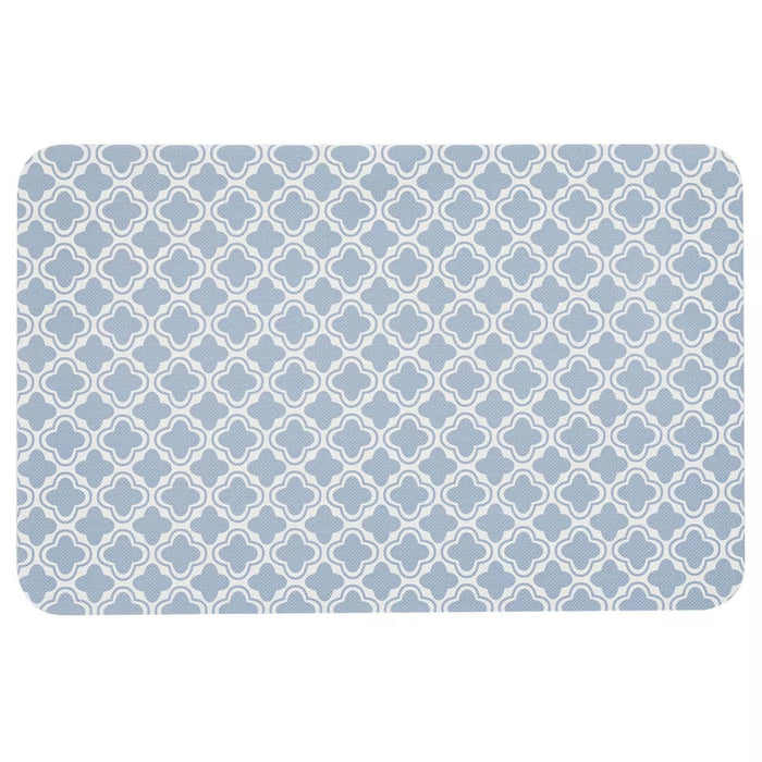 SOFT BATHMAT 38X59 QUARTERFOIL BL NA02