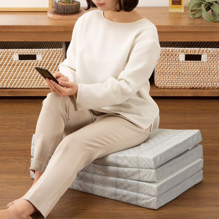 4 FOLD FLOOR CUSHION N-COOL GI 2501 GY