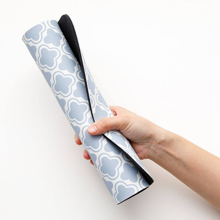 SOFT BATHMAT 29X39 QUARTERFOIL BL NA02