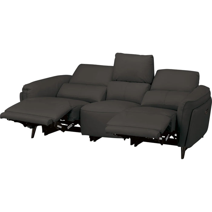 2M ELECTRIC 3 SEATER SOFA LS02 NW BK
