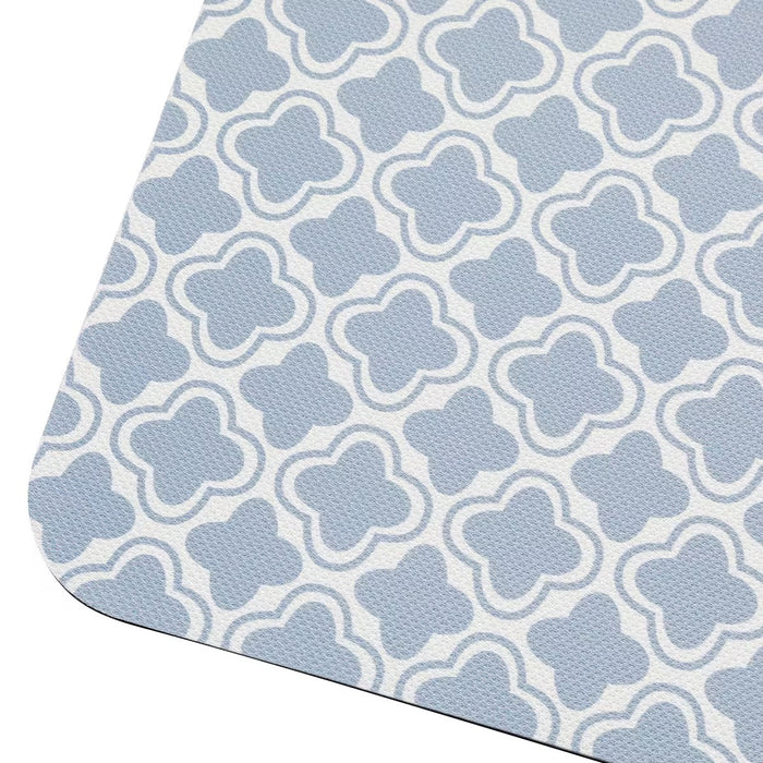 SOFT BATHMAT 29X39 QUARTERFOIL BL NA02