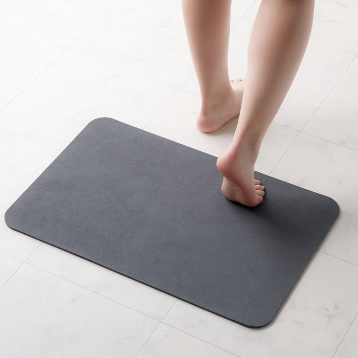 SOFT PU BATHMAT 38X59 DGY LQ01