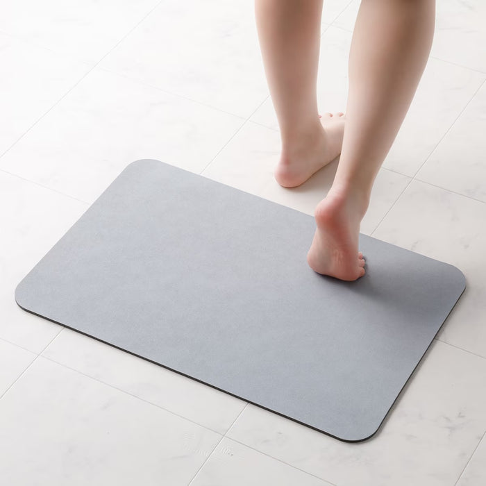 SOFT PU BATHMAT 38X59 LGY LQ01