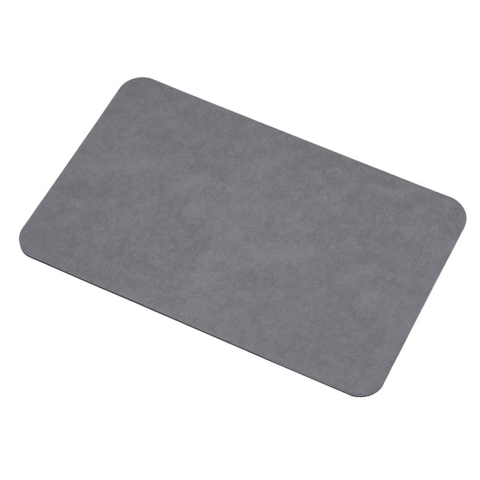 SOFT PU BATHMAT 38X59 DGY LQ01