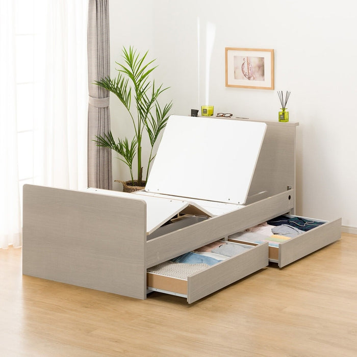 ADJUSTABLE BED NS002 S DR GY