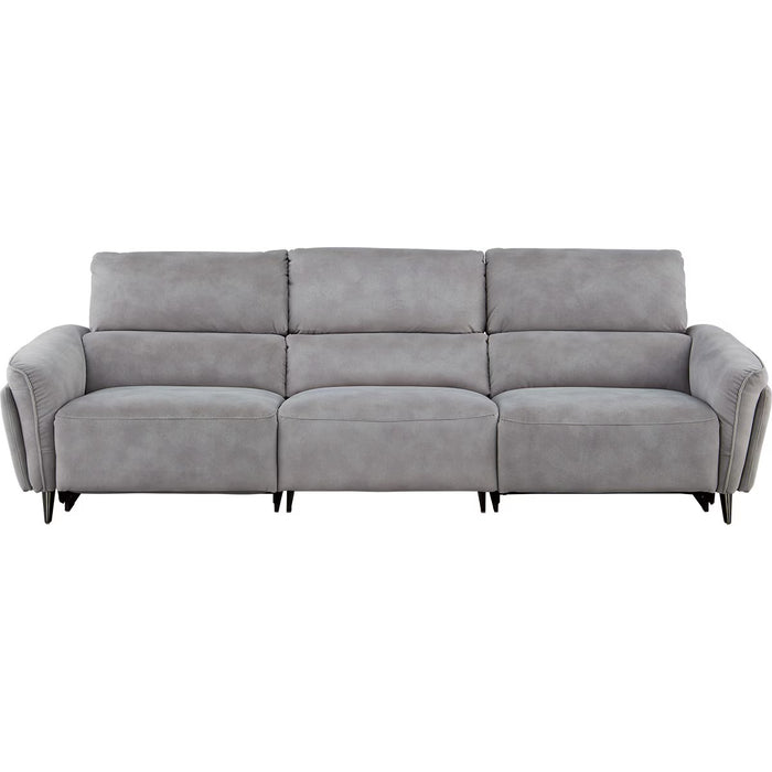 2M ELECTRIC WIDE 3 SEATER SOFA LS02 PEY GY