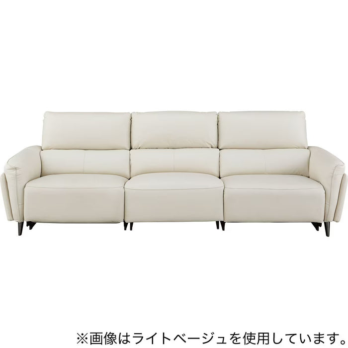 2M ELECTRIC WIDE 3 SEATER SOFA LS02 NW DGR
