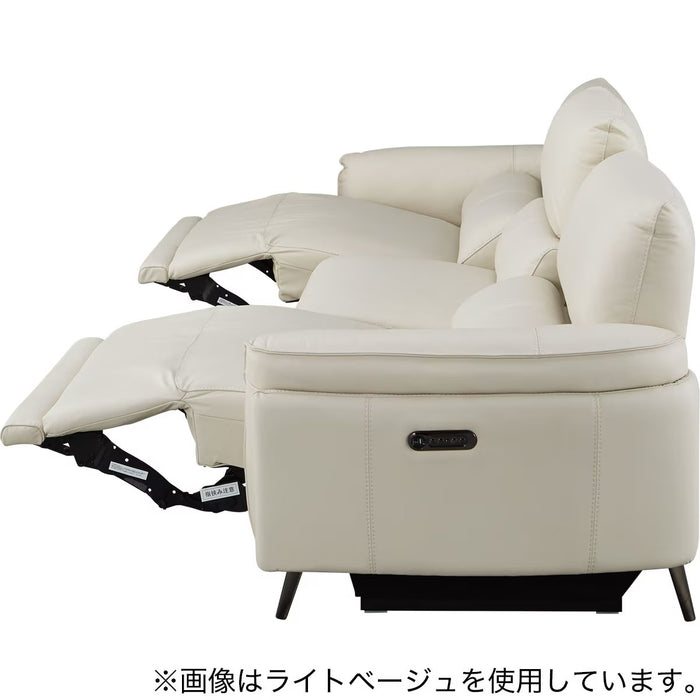 2M ELECTRIC WIDE 3 SEATER SOFA LS02 NW DGY