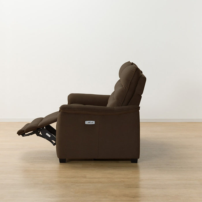 2P ELECTRIC SOFA N-BELIEVA 3 MICROFIBER BR