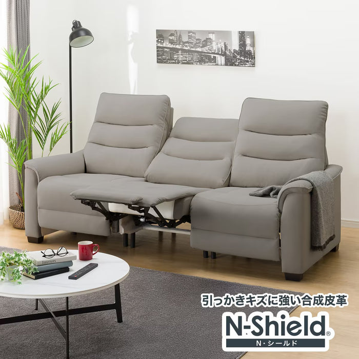 3 ELECTRIC 3P SOFA N-BELIEVA 3 N-SHIELD GY