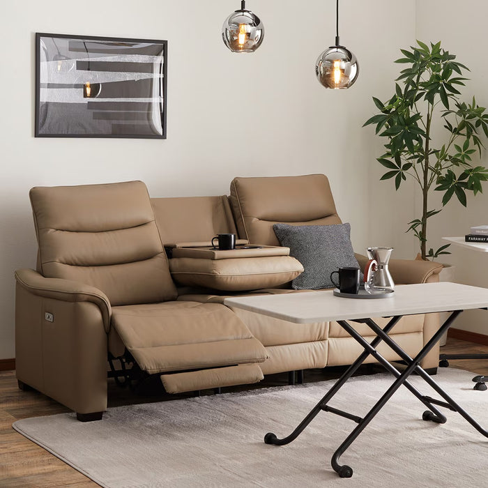 3P ELECTRIC SOFA N-BELIEVA 3 LEATHER MO