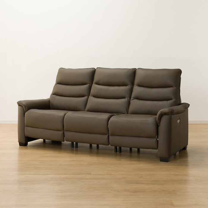 3 ELECTRIC 3P SOFA N-BELIEVA 3 LEATHER BR