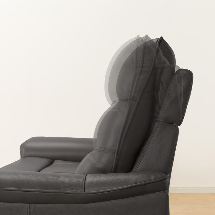 3 ELECTRIC 3P SOFA N-BELIEVA 3 TK-LEATHER DGY