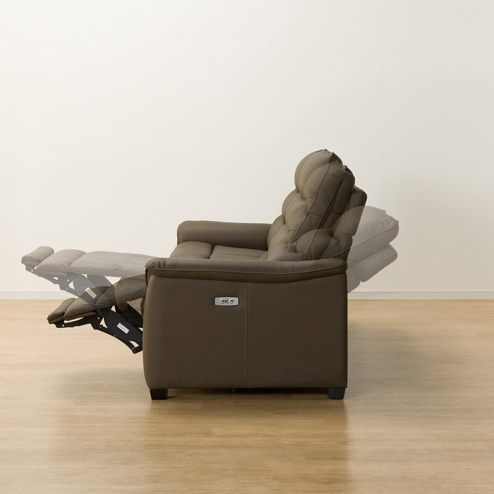 3 ELECTRIC 3P SOFA N-BELIEVA 3 LEATHER BR