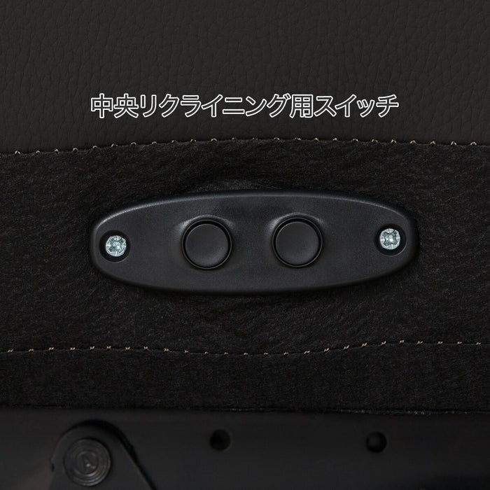 3 ELECTRIC 3P SOFA N-BELIEVA 3 LEATHER BK