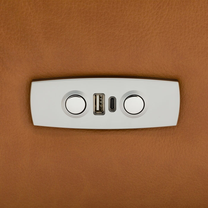 3P ELECTRIC SOFA N-BELIEVA 3 TK-LEATHER BR