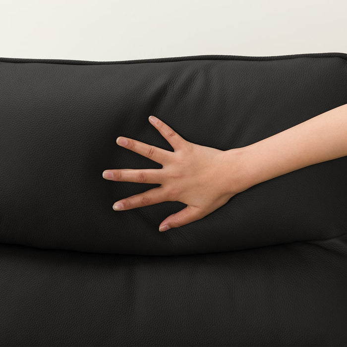 3 ELECTRIC 3P SOFA N-BELIEVA 3 LEATHER BK