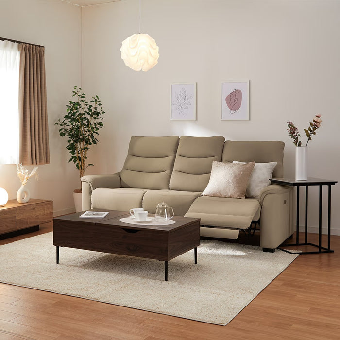 3P ELECTRIC SOFA N-BELIEVA 3 LEATHER MO