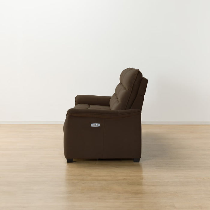 3P ELECTRIC SOFA N-BELIEVA 3 MICROFIBER BR