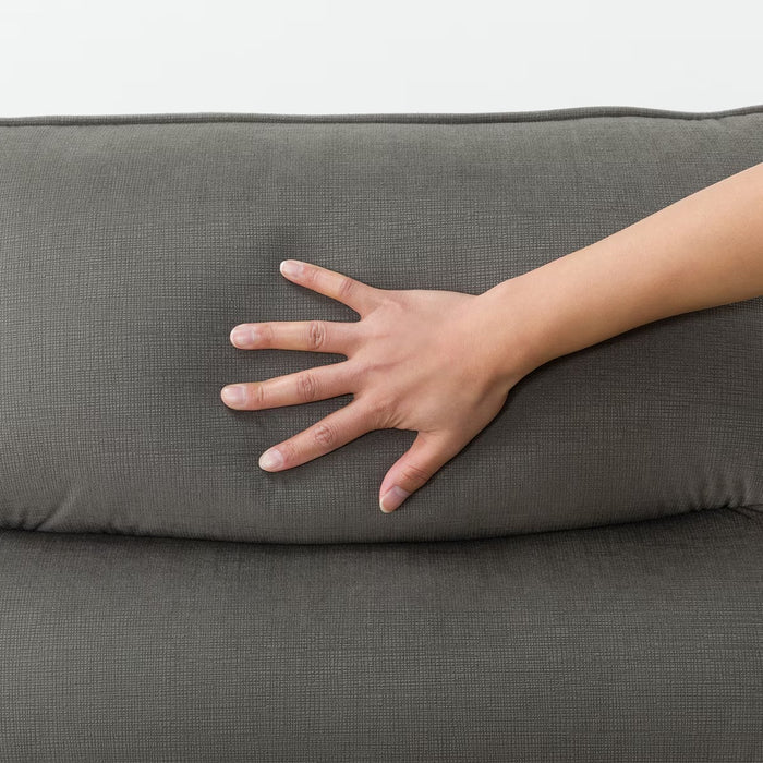 3P ELECTRIC SOFA N-BELIEVA 3 MICROFIBER GY