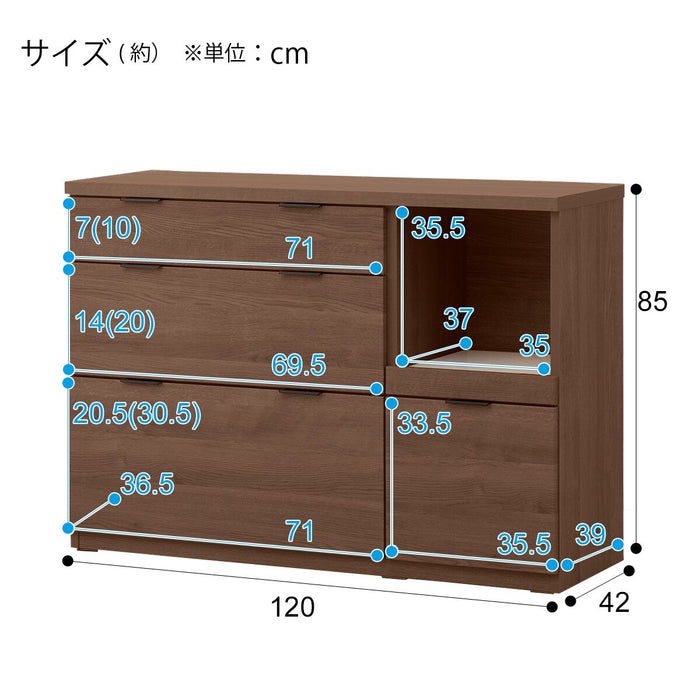 COUNTER ETONA 120CT MBR