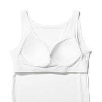 WOMEN COOL CAMISOLE BRA TOP WH M