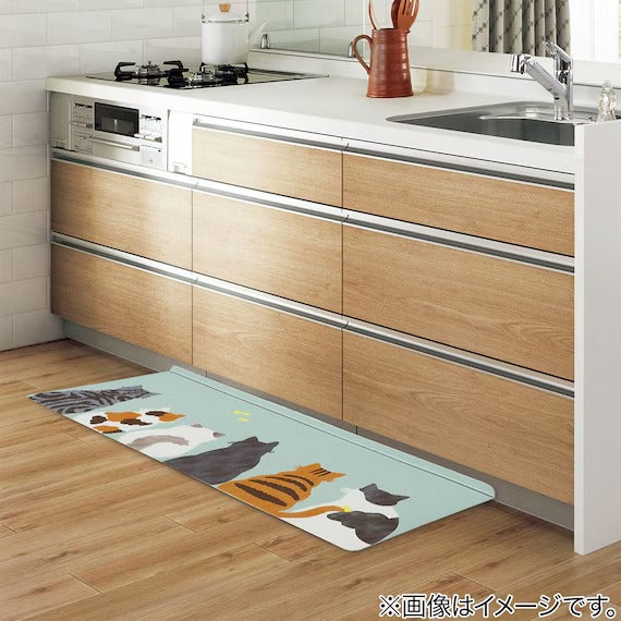 PVC FLOORMAT CAT PATTERN 50X120 JQ33
