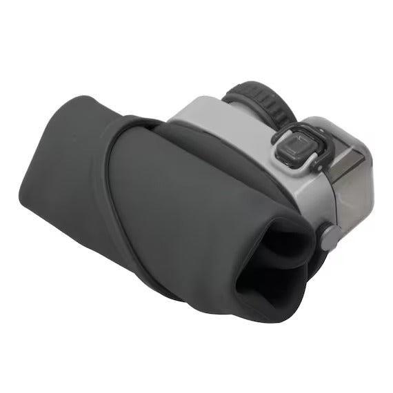 SILICONE FOLDING WATER BOTTLE 600ML DGY